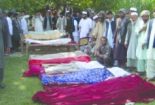 حملۀ طالبان بر مراسم جنازه در ننگرهار ۲۵ کشته و ۵۰ زخمی برجا گذاشت