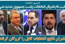 کمیسیون انتخابات: تاریخ ثبت نام نامزدان انتخابات ریاست‌جمهوری تمدید نمی‌شود/ «کمیشنران نتایج انتخابات کابل را گروگان گرفته‌اند»