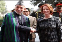 نخست‌وزیر آسترالیا پس از دیدار با کرزی و  جان‌آلن: افغانستان آماده برعهده‌گیری تمامی مسوولیت‌ها است