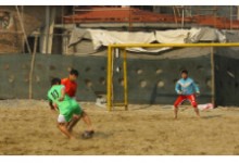 فوتبال ساحلی افغانستان از بسیاری کشورها جلو زد