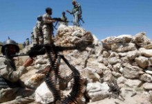 جنگ میان پولیس  و طالبان در غزنی