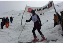 برگزاری مسابقات اسکی در بامیان با حضور ورزش‌کاران داخلی