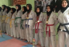 زنان و دختران افغانستانی و ورزش تکواندو