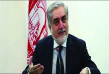 عبدالله عبدالله: افغانستان راه‌برد واضح برای  مبارزه با تروریسم دارد