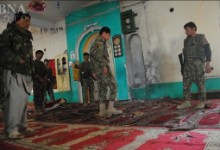 انفجار در مسجدی در ننگرهار