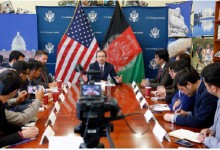 سفیر امریکا در کابل: با طالبان فقط روی موارد مربوط به امریکا بحث شده است