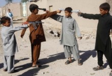 افغانستان، جشن، شادی و کودکان مسلح