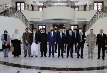 رییس شورای عالی مصالحه‌ی ملی با دکتر زلمی خلیل‌زاد دیدار کرد